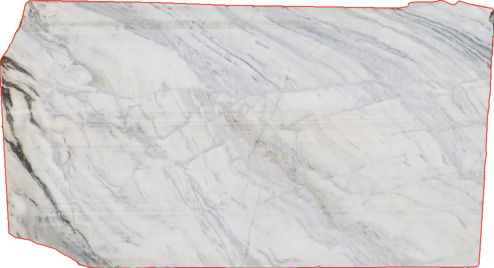 !ndividual Marble Slabs for Kitchen Countertops Strong Veining