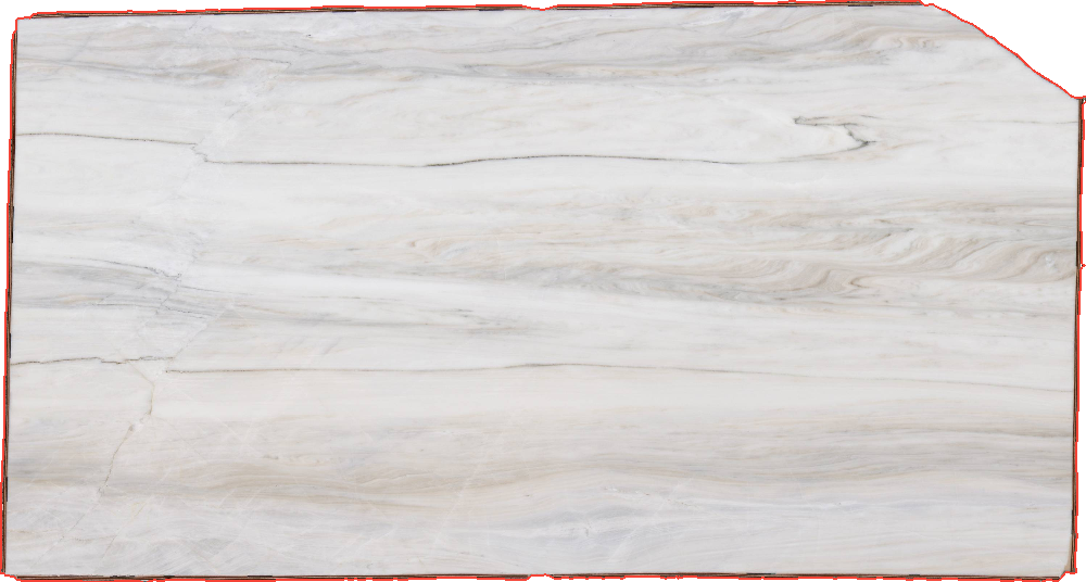 Bianco Nuvolato Marble Slabs for Kitchen Countertops