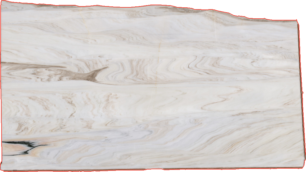 Premium !ndividual Marble Slabs Soft Veining Brown