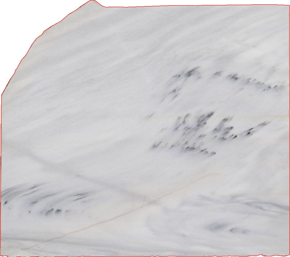 Bianco Nuvolato Marble Slabs for Kitchen Countertops