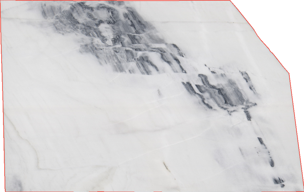 Bianco Nuvolato Marble Slabs for Construction - 13000