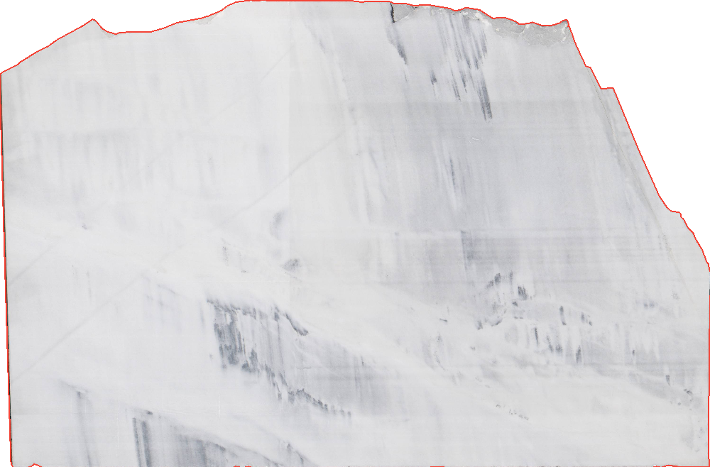 Bianco Nuvolato Marble Slabs for Construction - 15095/1