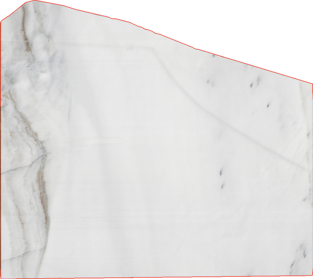 Customized Bianco Nuvolato Marble Slabs - 15965 - DDL