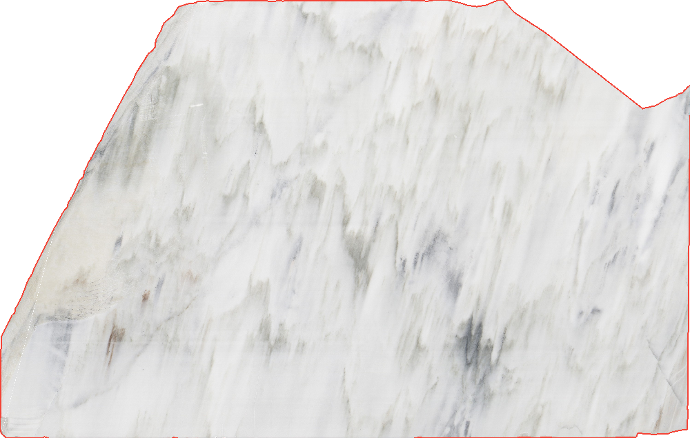 Bianco Nuvolato Marble Slabs for Vanity Tops - 15408