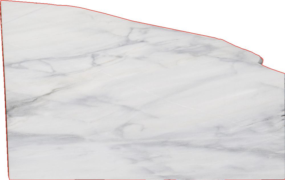 Bianco Nuvolato Marble Slabs for Wall Cladding - 15870