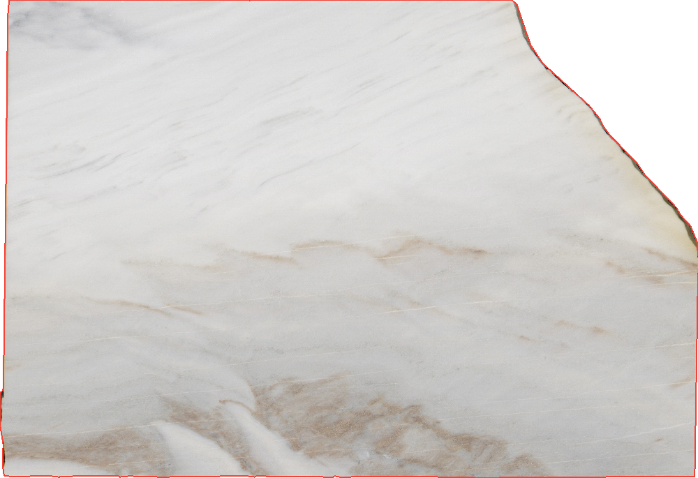 Premium Bianco Nuvolato Marble Slabs - 16151 - DDL