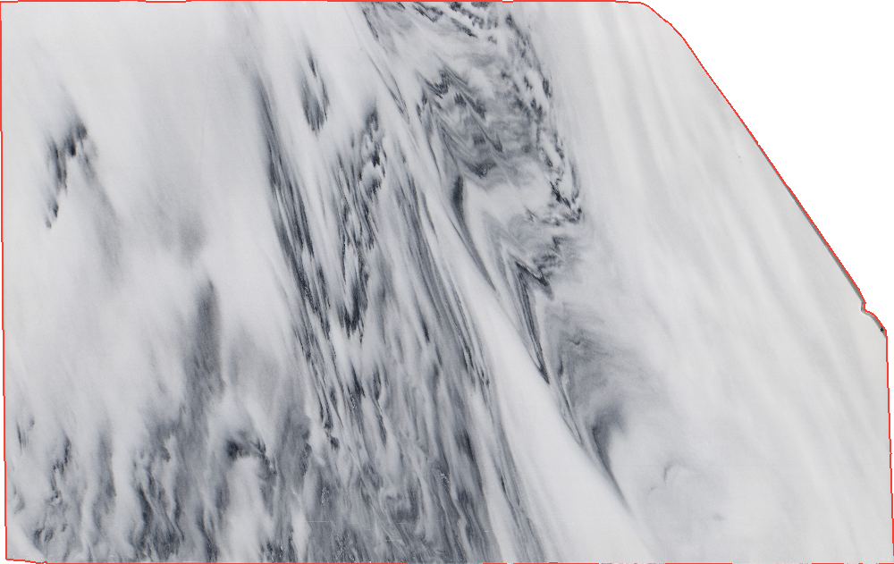 Bianco Nuvolato Marble Slabs for Kitchen Countertops