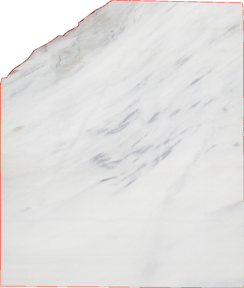 Premium Bianco Nuvolato Marble Slabs - 16555/2 - DDL