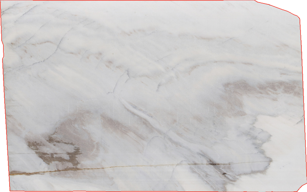 Bianco Nuvolato Marble Slabs for Kitchen Countertops