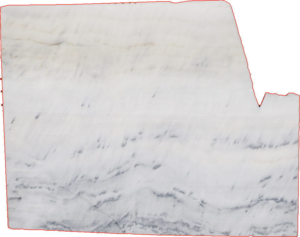 Customized Bianco Nuvolato Marble Slabs - 9417 - DDL