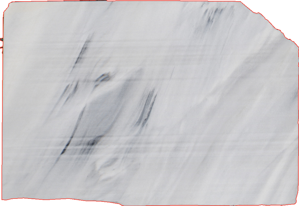 Customized Bianco Nuvolato Marble Slabs - Rt022265