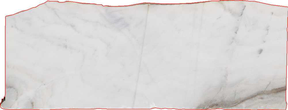 Bianco Ortles Marble Slabs for Kitchen Countertops