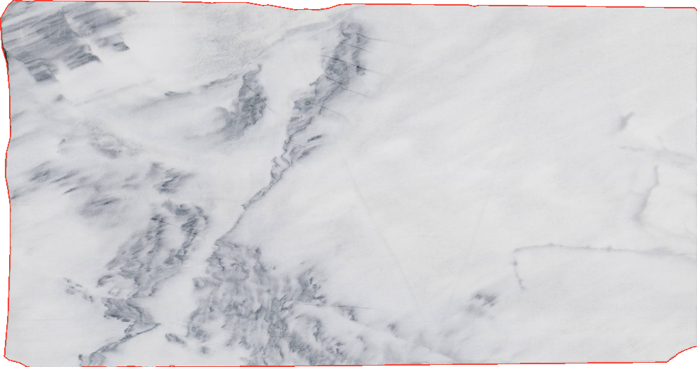 !ndividual Marble Slabs for Kitchen Countertops White, Grey