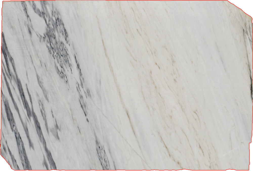 !ndividual Marble Slabs for Wall Cladding Strong Veining