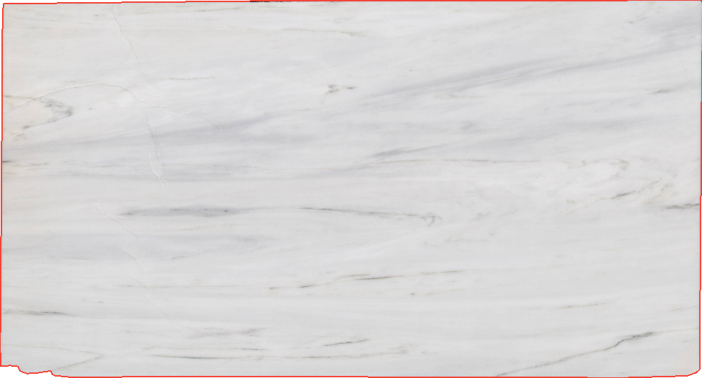 Bianco Nuvolato Marble Slabs for Countertops - 15418/2