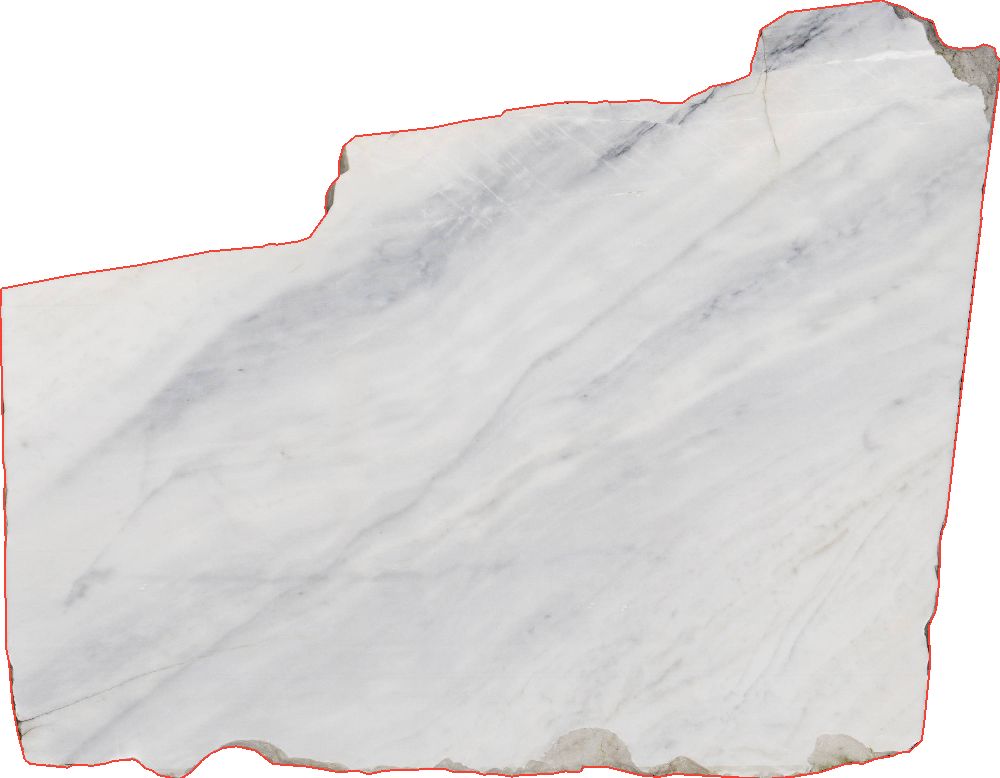Bianco Nuvolato Marble Slabs for Construction - 9286