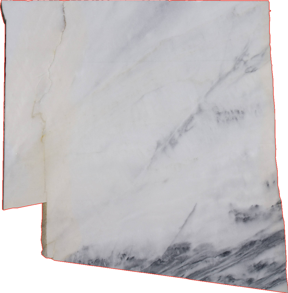 Bianco Nuvolato Marble Slabs for Kitchen Countertops