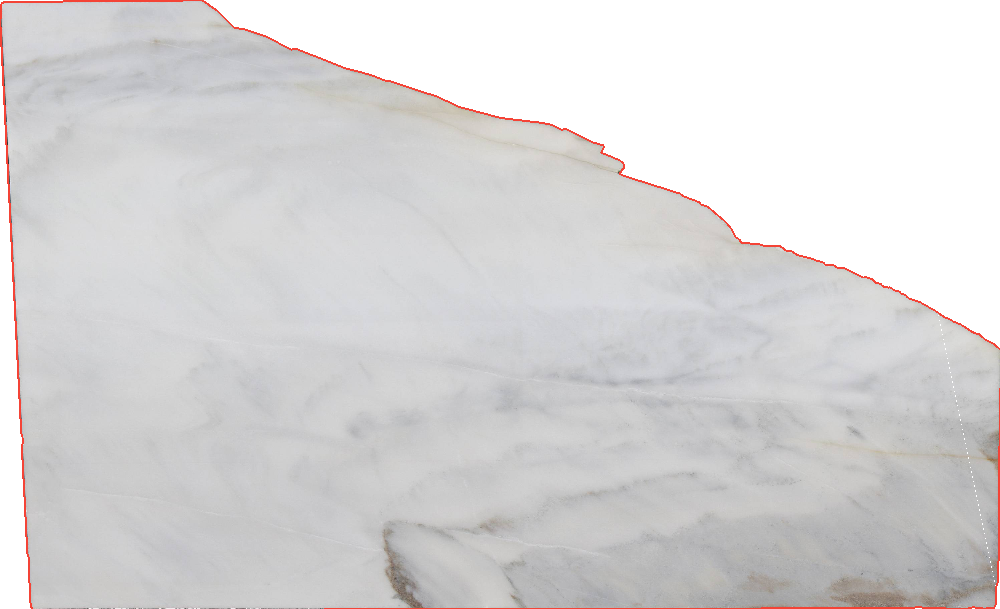 Bianco Nuvolato Marble Slabs for Kitchen Countertops
