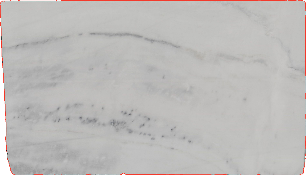 3cm Bianco Nuvolato Marmor Rohplatten