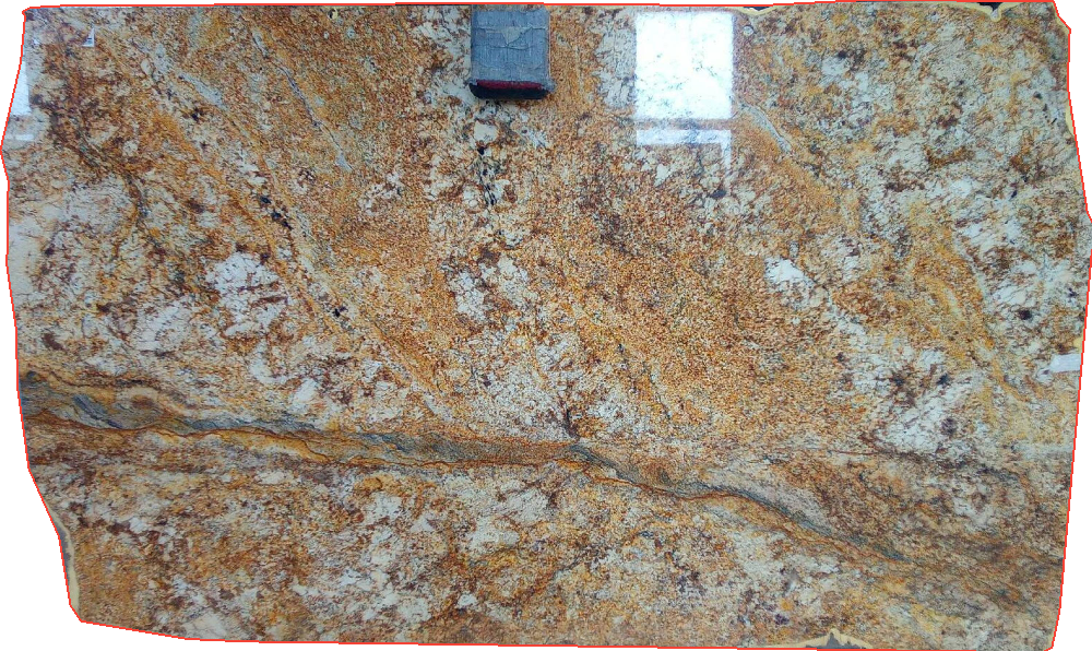 High Quality Granite Slabs Yellow - Golden Beach Sa