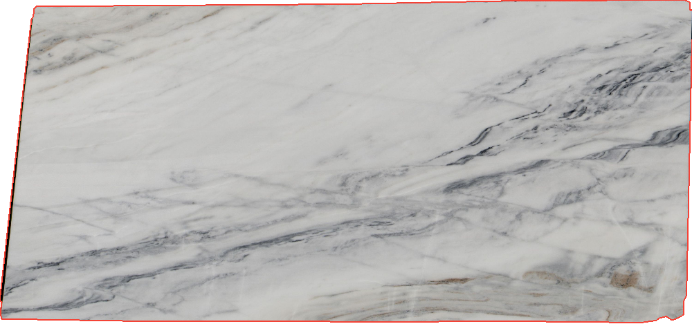 Premium Quality White Marble Slabs - Ddl-Testset #210408-3